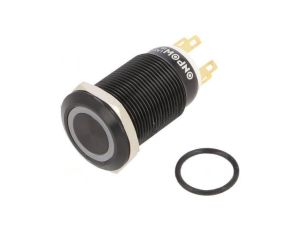 Przełącznik: wandaloodporny Poz: 2 SPDT 3A/220VAC 5A/24VDC LAS1GQF-11ZE/Y/24V/A