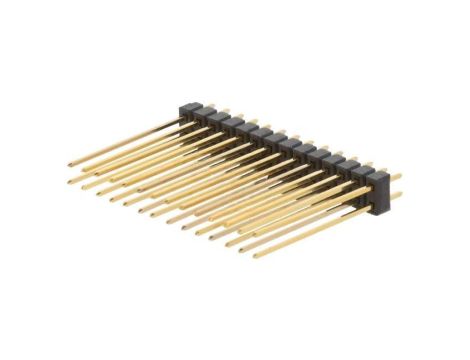 Złącze kołkowe, listwa kołkowa, męskie, proste,Il. pinów: 28, THT, SL 22, raster: 2,54 mm 10055816