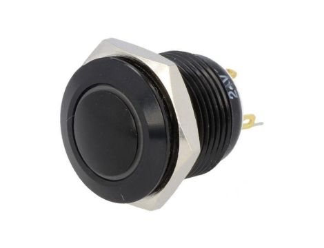 Przełącznik: wandaloodporny Poz: 2 SPST-NO 2A/36VDC IP65 24V GQ16B-10E/J/B/24V/A