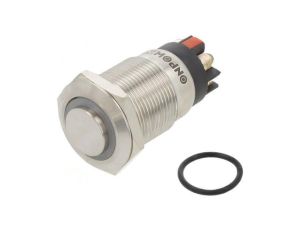 Przełącznik: wandaloodporny Poz: 2 SPDT 3A/220VAC 5A/24VDC LAS1GQH-11E/L/R/24V/S