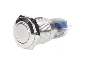 Przełącznik: wandaloodporny Poz: 2 DPDT 0,5A/220VAC IP67 ON-ON LAS2-GQF-22Z/S-FP