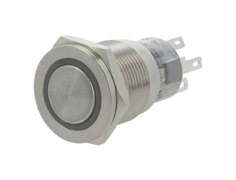 Przełącznik: wandaloodporny Poz: 2 SPDT 0,5A/220VAC 1A/24VDC LAS1-AGQPF-11ZE/G/12V/S