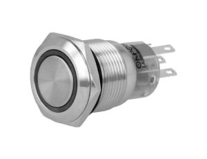Przełącznik: wandaloodporny Poz: 2 SPDT 0,5A/220VAC 1A/24VDC LAS1-AGQ-11E/R/12V