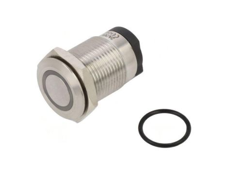 Przełącznik: wandaloodporny Poz: 2 SPST 10A/24VDC IP65 OFF-ON ONPOW6316F-10ZE/Q/R/24V/S