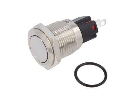 Przełącznik: wandaloodporny Poz: 2 SPDT 1A/220VAC IP65 ON-ON ONPOW6116F-11Z/S