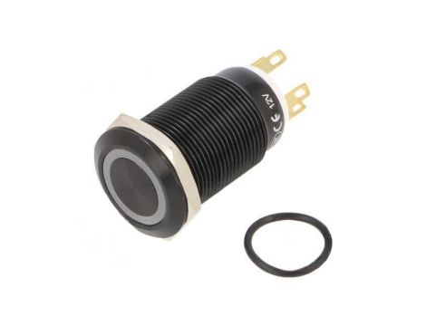 Przełącznik: wandaloodporny Poz: 2 SPDT 3A/220VAC 5A/24VDC LAS1GQF-11ZE/Y/12V/A