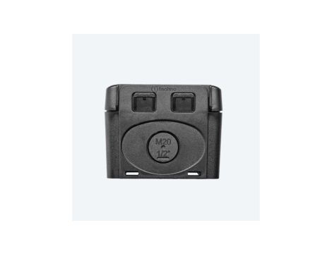 IoTH.212.ZA00 Obudowa MINI BOX IP66 z gniazdem ZHAGA i złączem IP68 THB.387 PlugiSocket IK08 (4xM16, 1xM20) TEEBOX TECHNO