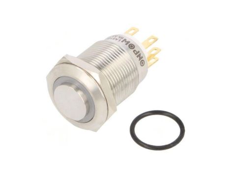 Przełącznik: wandaloodporny Poz: 2 SPDT 3A/220VAC 5A/24VDC LAS1GQH-11E/B/24V/S
