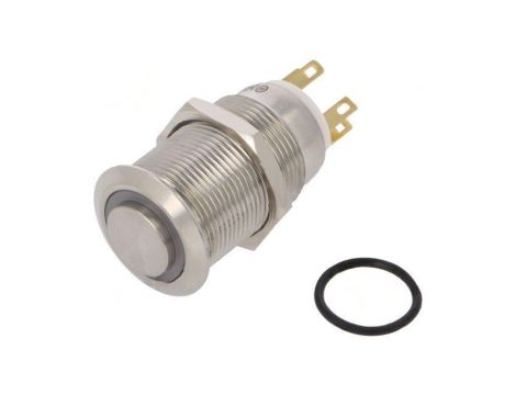 Przełącznik: wandaloodporny Poz: 2 SPDT 3A/220VAC 5A/24VDC LAS1GQH-11ZE/Y/24V/S