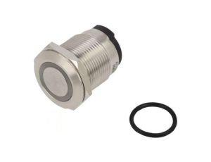 Przełącznik: wandaloodporny Poz: 2 SPST 10A/24VDC IP65 12V ONPOW6319F-10E/Q/B/12V/S