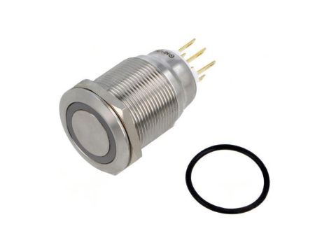 Przełącznik: wandaloodporny Poz: 2 SPDT 3A/220VAC 5A/24VDC GQ22-L-11ZE/J/R/12V/S