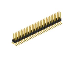 Złącze kołkowe, listwa kołkowa, męskie, kątowe,Il. pinów: 60, SMT, 1,5A, 125V, raster: 1,27 mm 10174710