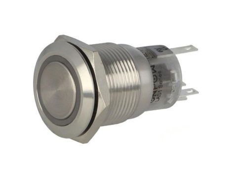 Przełącznik: wandaloodporny Poz: 2 SPDT 0,5A/220VAC 1A/24VDC LAS1-AGQ-11E/G/6V