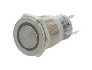 Przełącznik: wandaloodporny Poz: 2 SPDT 0,5A/220VAC 1A/24VDC LAS1-AGQPF-11E/G/24V/S