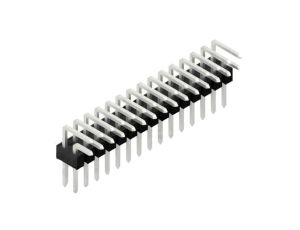 Złącze kołkowe, listwa kołkowa, męskie, kątowe,Il. pinów: 30, THT, 3A, 250V, SL 4, raster: 2,54 mm 10056313