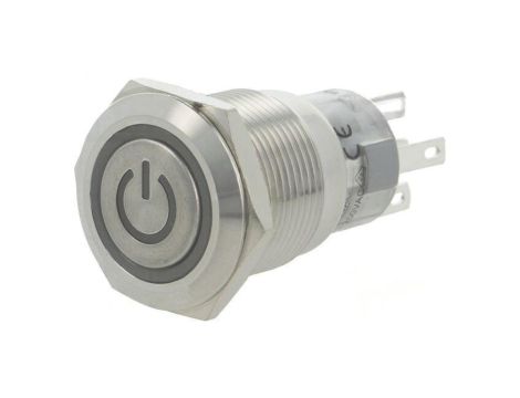 Przełącznik: wandaloodporny Poz: 2 SPDT 0,5A/220VAC 1A/24VDC LAS1-AGQ-11ZET/G/24V/S