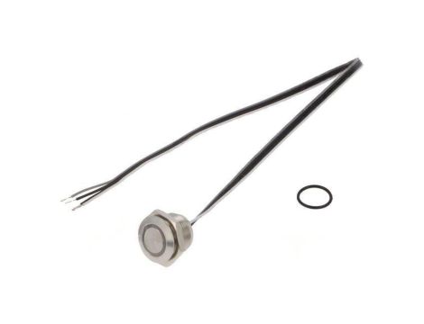 Przełącznik: wandaloodporny Poz: 2 SPST-NO 50mA/24VDC IP65 MTA16F-10E/Y/W/24V/S