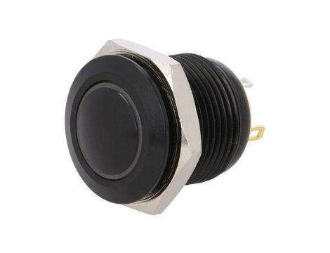 Przełącznik: wandaloodporny Poz: 2 SPST-NO 2A/36VDC IP65 12V GQ16B-10E/J/B/12V/A