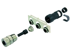 Złącze M12 żeńskie proste 5-PIN 60V 21038122511