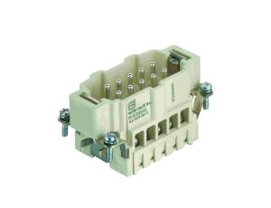 Złącze HAN prostokątne męskie 10-PIN 16A 500V 9338102603