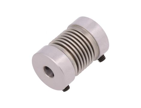 Złącze Ø1 6mm Ø2 6mm aluminium, stal nierdzewna -30120C KUP-0606-BS