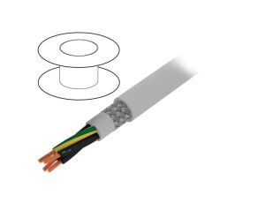 Przewód na rolce 50m Pro-Met 4G1mm2 PVC ciemnoszary 300V/500V 470041CY GE321