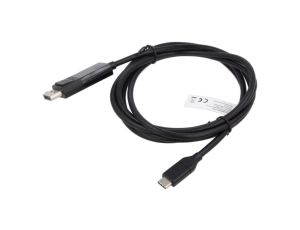 Adapter DisplayPort 1.4 dwukierunkowy 2m AK-300334-020-S