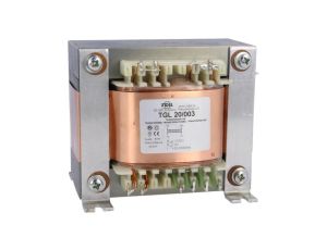 Transformator zalewany 75VA, 230VAC, 230V, 0,33A śrubowy TMBZ 75/003M