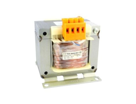 Transformator: sieciowy, 250VA, 230VAC, 230V, śrubowy, IP00 TMB 250/003M/1