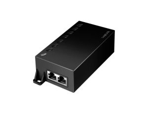 Zasilacz PoE, 10/100/1000Mbps, czarny, 60W POE007