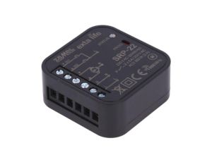 Sterownik rolet, dopuszkowy, 230VAC, NO x2, IP20, Ipracy max: 5A SRP-22