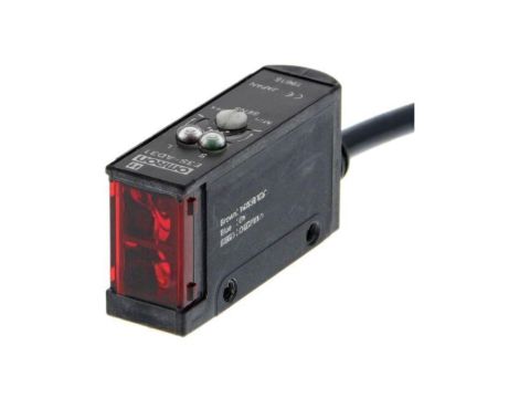 Czujnik: fotoelektryczny Zasięg: 100mm NPN odbiciowy E3S-AD13