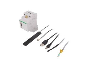 Modułowy sterownik GSM, na szynę DIN, 230VAC, przekaźnik, IP20 SIMPLYMAX-P03