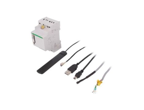 Modułowy sterownik GSM, na szynę DIN, 230VAC, przekaźnik, IP20 SIMPLYMAX-P03