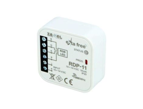 Sterownik RGB, dopuszkowy, 1014VDC, IP20, -1055C RDP-11