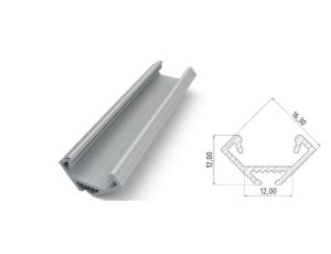 Narożny profil LED surowy 1000mm AL12-GLC2-RW-1000 GLALU