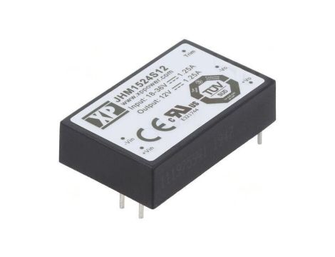 Przetwornica DC/DC 15W 18-36VDC / 12VDC 1,25A JHM1524S12