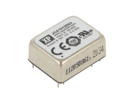 Przetwornica DC/DC 10W 9-18VDC / 15VDC -15VDC JCA1012D03