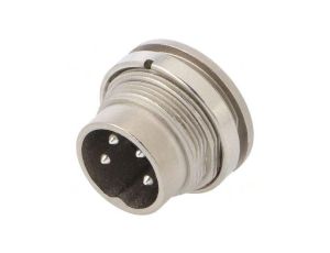 Złącze M16 gniazdo męskie -PIN 4 5A 300V C091A IP40 T3302100U