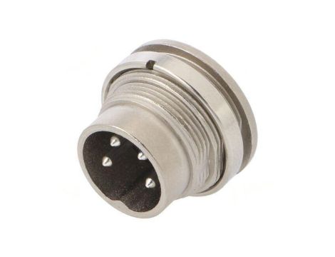 Złącze M16 gniazdo męskie -PIN 4 5A 300V C091A IP40 T3302100U