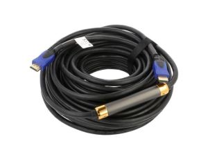 Kabel HDMI wtyk z obu stron PVC HDMI 2.0 20m czarny 30AWG CA-HDMI-20CU-0200-BK