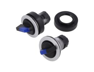 Przełącznik obrotowy zależny od oprawy Ilość Pozycji Stabilnych: 3 IP65 22mm RRJWBL_BL
