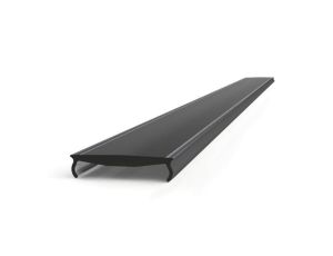 Klosz do profilu LED serii AL12 GLALU AL12-COV-BL-PC-2020 czarny poliwęglan 2m