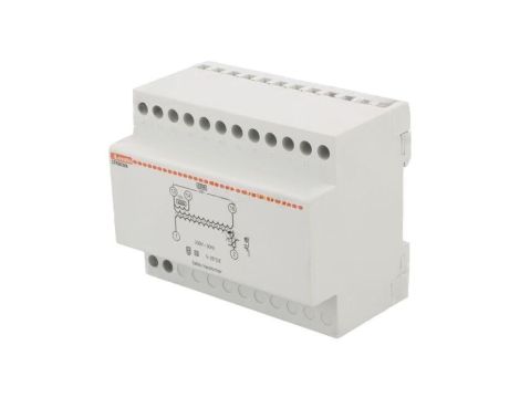 Transformator sieciowy, 63VA, 230VAC, 12V, 24V, na szynę DIN CTRS63VA