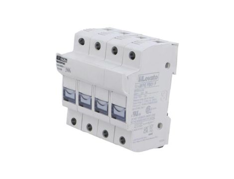 Podstawa bezpiecznikowa, 10x38mm, na szynę DIN, 32A, 690VAC FB01F3N