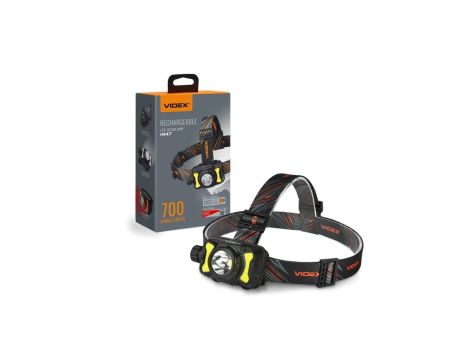 Latarka czołowa LED akumulatorowa 5W 700lm 8 trybów pracy USB-C IP55