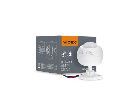 Czujnik Ruchu i Zmierzchu Światła 1200W Biały VL-SPS27W Videx