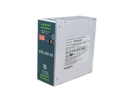 Zasilacz impulsowy na szynę DIN, 240W, napięcie wyjściowe: 48 VDC, prąd wyjściowy: 0...5 A XTR-240-48