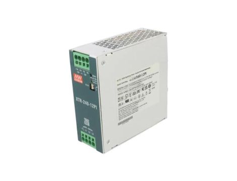 Zasilacz impulsowy na szynę DIN, 180W, napięcie wyjściowe: 12 VDC, prąd wyjściowy: 0...15 A XTR-240-12PI