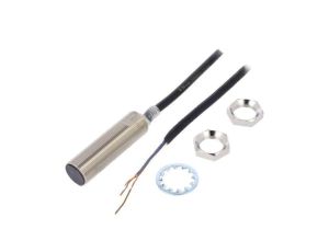 Czujnik indukcyjny, PNP/NO, 10...30VDC, 0...12mm E2E-X12B1TL18 2M